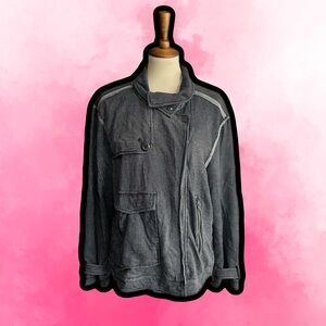 🌈 Stylish Free People Biker Casual Jacket